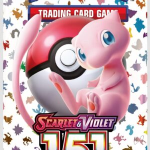 Pokémon Scarlet & Violet 151 Booster Pack + Spielzeug + Kinder + Geburtstag + Sammeln + Kartonage + 151 Karten