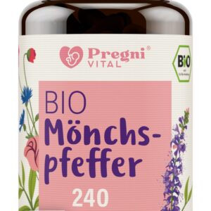 BIO Mönchspfeffer hochdosiert 10mg - klein & leicht zu schlucken, beliebtes Frauenkraut - 240 Mini-Tabletten mit BIO Mön