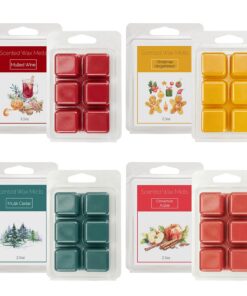 Natürliches Wax Melts Sojawachs für Duftlampe – Winter-Duft "Apfel Zimt" | Duftwachs für Duftlampe – Weihnachten – Zede