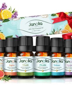Janolia Pure Essential Oils Geschenkset für Zuhause und Büro mit Luftbefeuchtern und Diffusern
