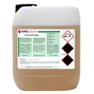 HPOChemie Ultraschallreiniger Konzentrat 10ltr. für Industrie und Fabrikation hohe Reinigungsleistung und ECO-Friendly F