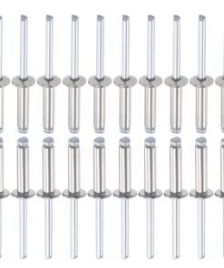 DTGN 5mm x 20mm - 304 Edelstahl Blindnieten - Gut für Maschinen Verbindung - 100 Pack - Kuppel Offenes Ende