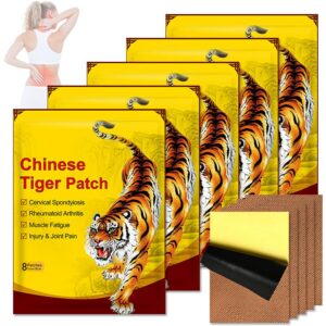 Mineup Schmerzlinderung Pflaster, Ferninfrarot Pflaste für Schmerzlinderung, Tiger Pflaster für Nacken, Knie, Rücken und