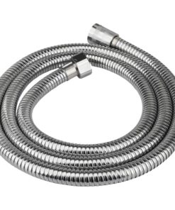 Duschschlauch 1,5m, druckbeständiges Edelstahlmaterial für Duschkopf und Anti-Verwicklungs-Design | Duschschlauch 1,5m,