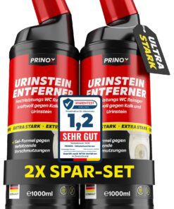 PRINOX EXTRA STARK Urinsteinentferner - Extrem kraftvoller WC Reiniger für Profis - 1000ml Konzentrat