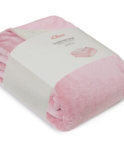 s.Oliver Doublesoft Kuscheldecke 150x200 - super kuschelig & warm, ideal für_family_panion, perfekt zur_Winterseason-Ent
