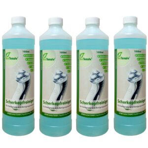 BioTensiv 4L Scherkopfreiniger Nachfüllflüssigkeit für Braun Reinigungs-Kartuschen CCR Series 3 5 7 9 BioTensiv 4L Bra