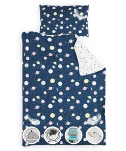 Sleepwise Kinderbettwäsche 135x200 | ÖKO-Tex Zertifiziert 2tlg. Set mit Kissenbezug | Extraweiche Mikrofaser Kinderbettw
