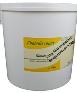 Natron Lebensmittelqualität 12kg mit 2kg Bonus (E500ii, Backsoda)