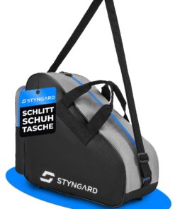 STYNGARD Damen & Herren Schlittschuhe Tasche - Inlinertasche mit robustem Material - Perfekt für das Eisstadion