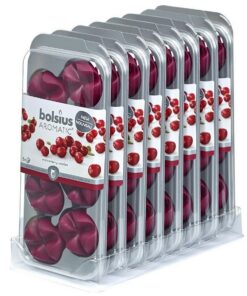 Bolius AROMATIC Wax Melts 64 Stück Schmelzblüten Düfte (Cranberry)