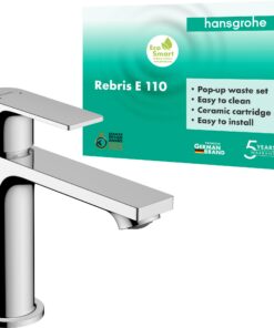 Hansgrohe Rebris E Waschtisch Wasserhahn EcoSmart Wassersparfunktion Chrom 72557000