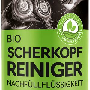 BIOLAB Bio Scherkopfreiniger Nachfüllflüssigkeit (1000 ml) für Philips Braun Rasiergeräte
