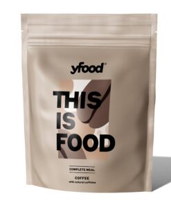 Yfood Trinkmahlzeit Coffee - 12 Mahlzeiten à 400 kcal Protein-Präparat - 26 g Protein, Vitamine & Mineralstoffe - Geschm