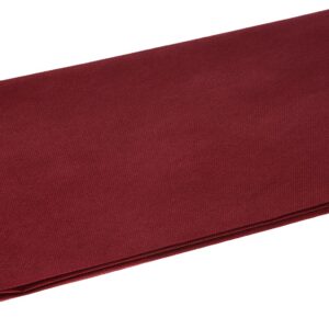 Papstar Soft Selection Vliesdecken, stoffähnlich, 80x80 cm, bordeaux, 20 Stück