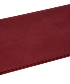 Papstar Soft Selection Vliesdecken, stoffähnlich, 80x80 cm, bordeaux, 20 Stück