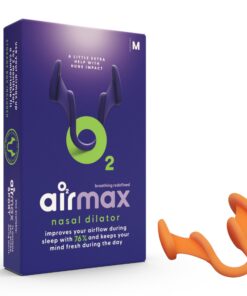 Air Max Nasenspreizer Schnarchstopper - 76% mehr Luft für bessere Nasenatmung - Wiederverwendbar