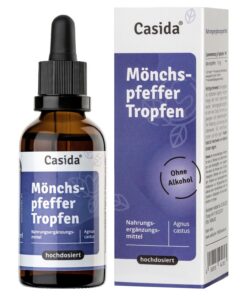 Casida® Mönchspfeffer Tropfen - Inneres Gleichgewicht Und Harmonie Verbessern - Ohne Alkohol - 50 ml