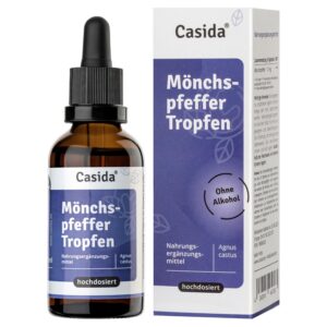 Casida® Mönchspfeffer Tropfen - Inneres Gleichgewicht Und Harmonie Verbessern - Ohne Alkohol - 50 ml