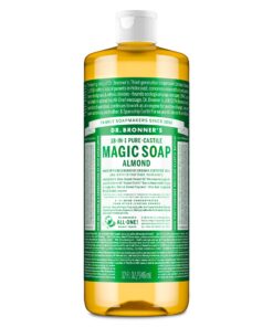 Dr. Bronner's Bio-Mandelkastilien-Flüssigseife 946 ml USDA Organic EWG Verified