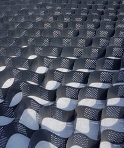 HaGa Geogitter - 6,5m x 2,5m (16,25m²) | Höhe 5cm | Bodenverstärkung - Kiesgitter für stabilen Boden im Garten, Hof, Auf