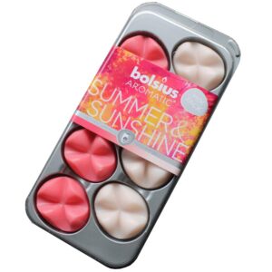 Bolsius Aromatische Wachmelts Sommer & Sonne - 8 Stück 102990501885