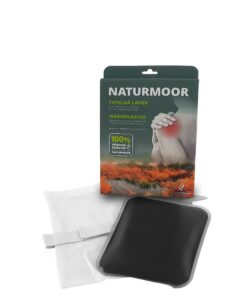 Naturmoor Wärmekissen für Rücken & Bauch - Regenerative Torfgewinnung - Mikrowellengeeignet - Wiederverwendbar - Natürli