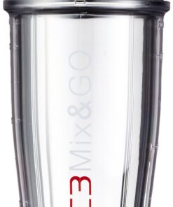 C3 30-10914 doppelschiedriger Becher mit Trinkverschluss für Outdoor Aktivitäten, 0,5 L, schwarz C3 30-10914 zweischic