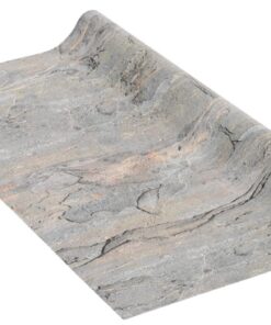 Venilia Selbstklebende Folie Stein Grau Steinoptik Grau 45cm x 1,5m EU Herstellung ohne Phthalate