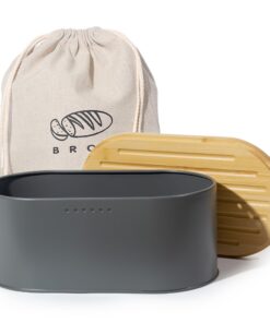 Deutsche Produkttiteloptimierung für amerikanische Verbraucher: 1. Hochwertiger Metall-Brotkasten mit Großer Kapazität