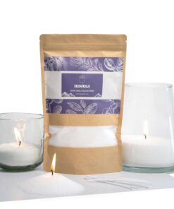 BESOULS Sandkerzen für Geschenke | Pflanzliches Kerzenwachs 1200gr | Paraffin- und Giftstofffrei | (1200, Gramm) BESOU