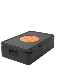 THE BOX Thermobox Gastro Klein - Isolierbox - Essendefern-Isolation - Ideal für Office und Café - Automatische Wärmeregu