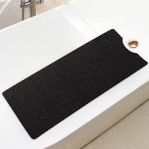 Bingobang Badematte anti-Schimmel, maschinenwaschbar, extra weich, für Badezimmerboden und Badewanne, 100 x 40 cm, Schwa