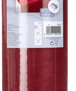Papstar Tischläufer stoffähnlich Vlies "soft selection", bordeaux 24 m x 40 cm, perfekt für Kinderzimmer auf Rolle #8432