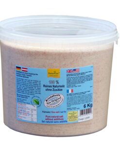 Speisesalz Vorgebirge Himalaya aus Punjab Pakistan 6kg - Mineralisch beladen & natürlicher Geschmack