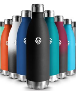 1L Edelstahl Thermosflasche BPA-frei Auslaufsicher - Für Sport, Fitness & Radfahren