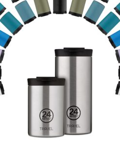 24Bottles Thermobecher | BPA-freier Edelstahl, 12 Std. kalt, 6 Std. heiß | Original italienisches Design - (600 ml)