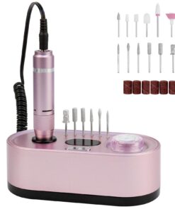 Professionelle Elektrische Nagelfräse für Acrylnägel mit LED Display und Pausefunktion | Elektrische Nagelfräse mit 400