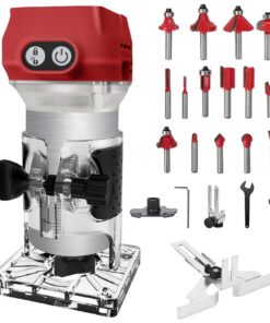 WingFly Akku Kantenfräser für Milwaukee M18 Batterien - Handliche Öffnerfräse für Profis beim Holzbearbeiten | WingFly