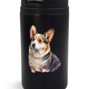 Corgi Dog Breed Travel Mug Insulated Portable Coffee Cup