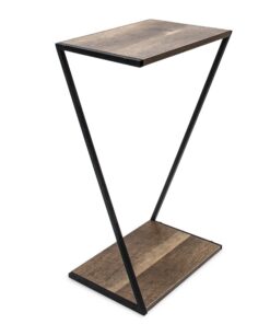 Spetebo Holz Pflanzenständer - Tischklein - Zuhause Dekorieren - Blumenhocker Pflanzentreppe - 50 x 29 cm - Zustellen un