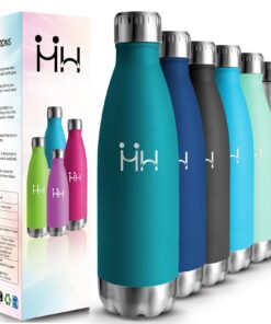 HoneyHolly Edelstahl Trinkflasche 750ml - Thermosflasche BPA-Frei Auslaufsicher für Fitness & Sport
