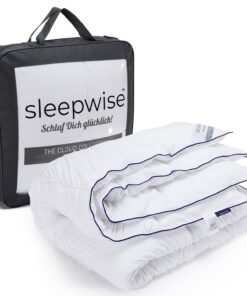 Sleepwise Bettdecke Sommer Duvet 240x220, ÖKO-TEX Zertifiziert, Allergikerfreundlich | Sleepwise Atmungsaktive Bettdeck