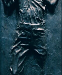 Star Wars Türposter Han Solo Carbonite (53 x 158 cm) +_Core_Kennwort_+ Farbig + Anhänger + Wohnzimmer + 3D Effekt + 53L