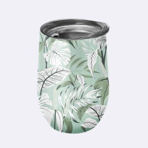 Chic.Mic Thermobecher Bioloco Office - 420 ml Edelstahl (Mint Leaves)]|[Bioloco Office Thermobecher]]|[Bioloco Office Tr
