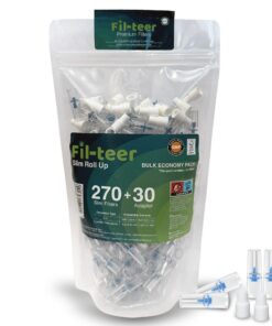 Filteer 270-8 Anti-Teer-Slim-Zigarettenfilter - Für Raucherentwöhnung & Kunststofffiltersätze 5,25 mm – 6 mm