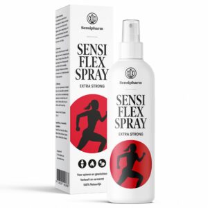 Sensipharm Sensi Flex Spray - Extra Strong 110 ml - Wärmespray für Muskelschmerzen, Gelenk- und Rückenschmerzen - Tiger