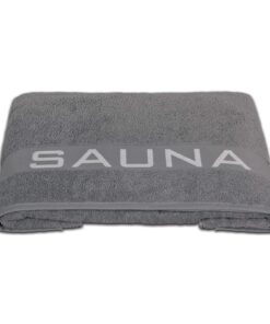 Colares XXL Saunatuch Frottee Baumwolle 80x200 cm Anthrazit Unisex