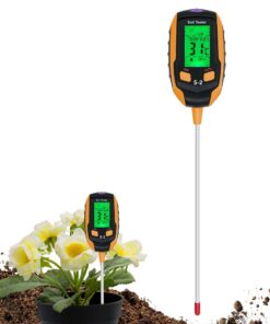 MCbazel 5-in-1 Boden pH-Messgerät für Garten und Landwirtschaft | MCbazel Erde Ph Tester für Pflanzenpflege im Freien |