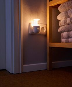 Northpoint Nachtlicht Dämmerungssensor & Bewegungsmelder - Warmweiß - Nur 1 Watt Verbrauch